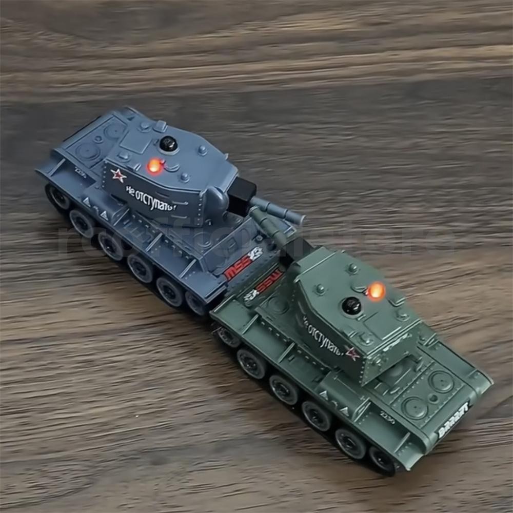 WANNENG BRRRRT 1/64 2.4G Mini RC ถังเดสก์ท็อปจําลอง Battle Tracked Proportional รีโมทคอนโทรล Shooting0 การต่อสู้อินฟราเรด 360° ป้อมปืน ไมโครทอย ราคา ถูกที่สุด ดีลบีเคเค แกลเลอรีภาพที่ 9
