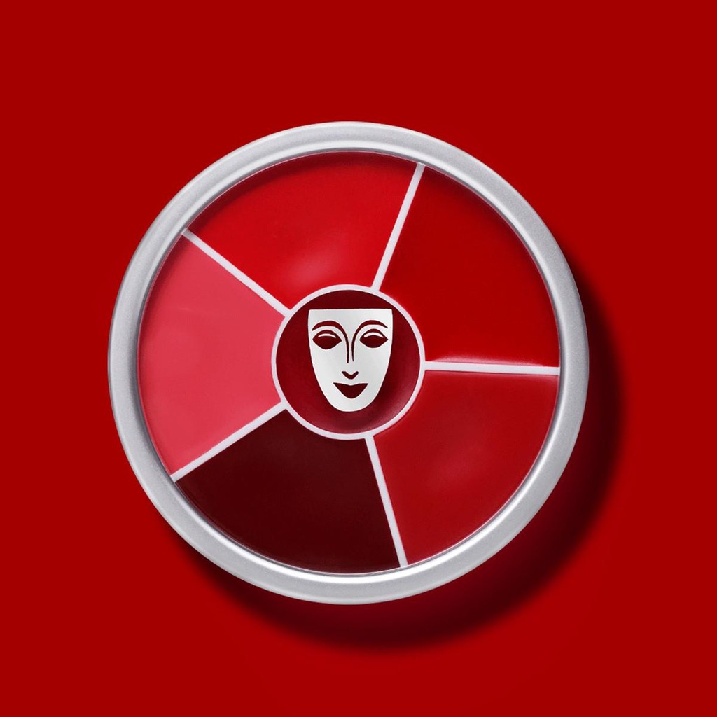 Opera Lipstick Palette ลิปกลอส#F六色分装小样试色滋润哑光显白素颜便携ZY25902