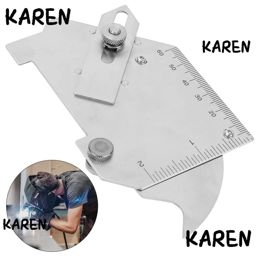 KARENGOODS Weld Gauge Seam G Gage Welding Bead Fillet Weld Gauge