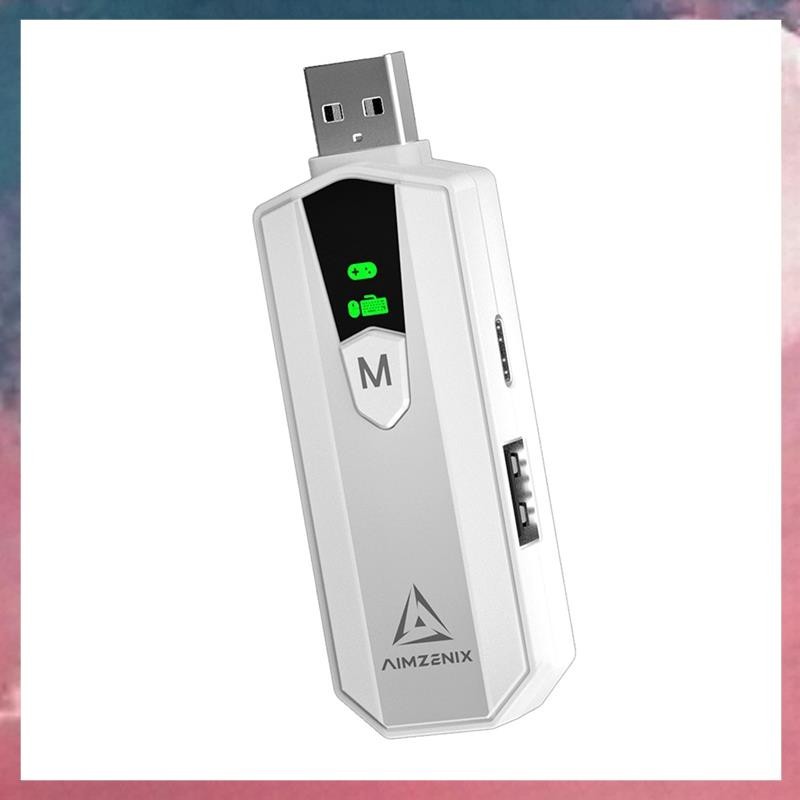 AX200PRO PC Gaming Converter อะแดปเตอร์แปลงสําหรับ/สําหรับเกมคอนโซล Enhanced Gaming Experience Gamer