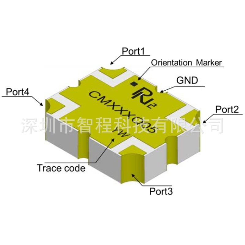 CMX35Q05 3300-3800MHz Hybrid Coupler 6.35 X5.08 RN2 ก่อนการถ่ายภาพ Consultation