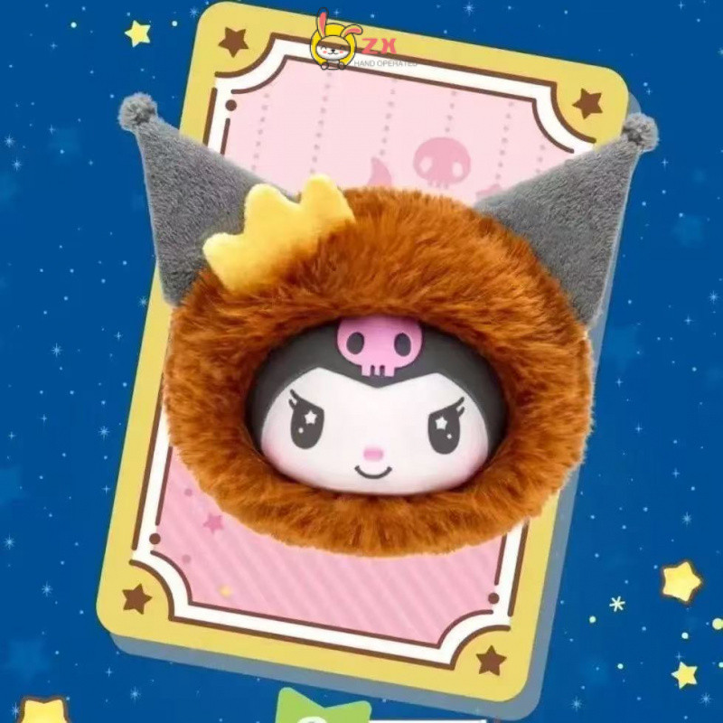 TOPTOY Kuromi Zodiac พวงกุญแจตุ๊กตาไวนิลกล่องตาบอด