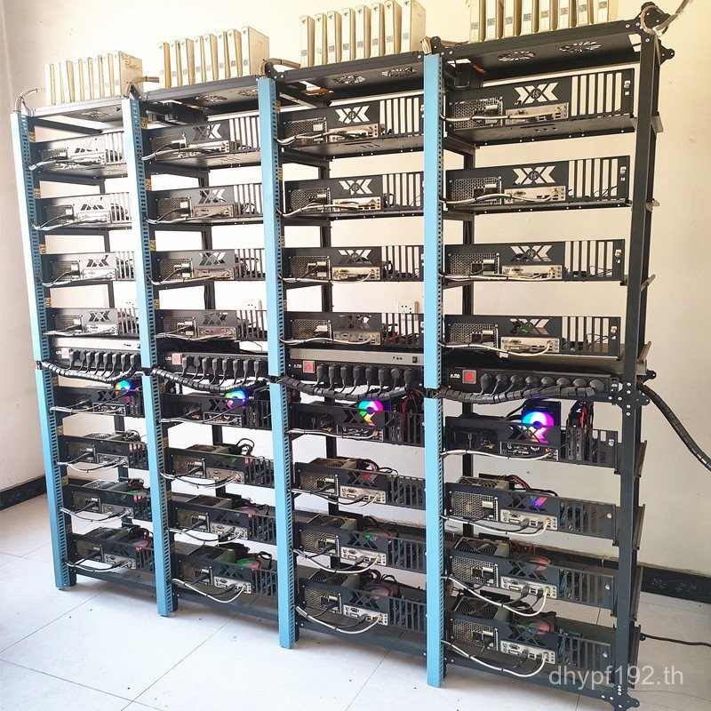 Rack Rack Machine Room เกม GPU Gaming Rack Studio Hotel Pull-out Concentrated Test Rack คอมพิวเตอร์ 