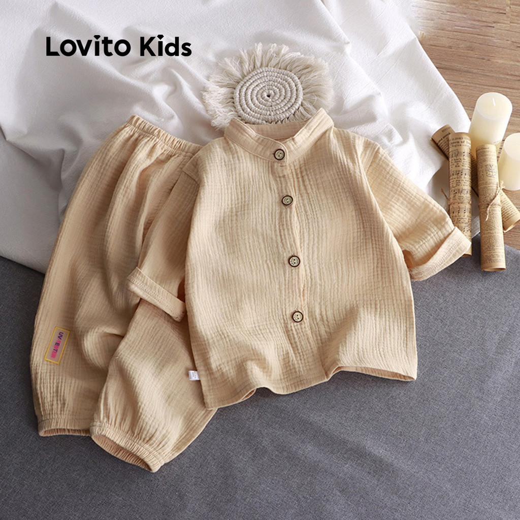 NS111-AUG25-C-Stand Collar Cotton Yarn Set-PSNS111BK013