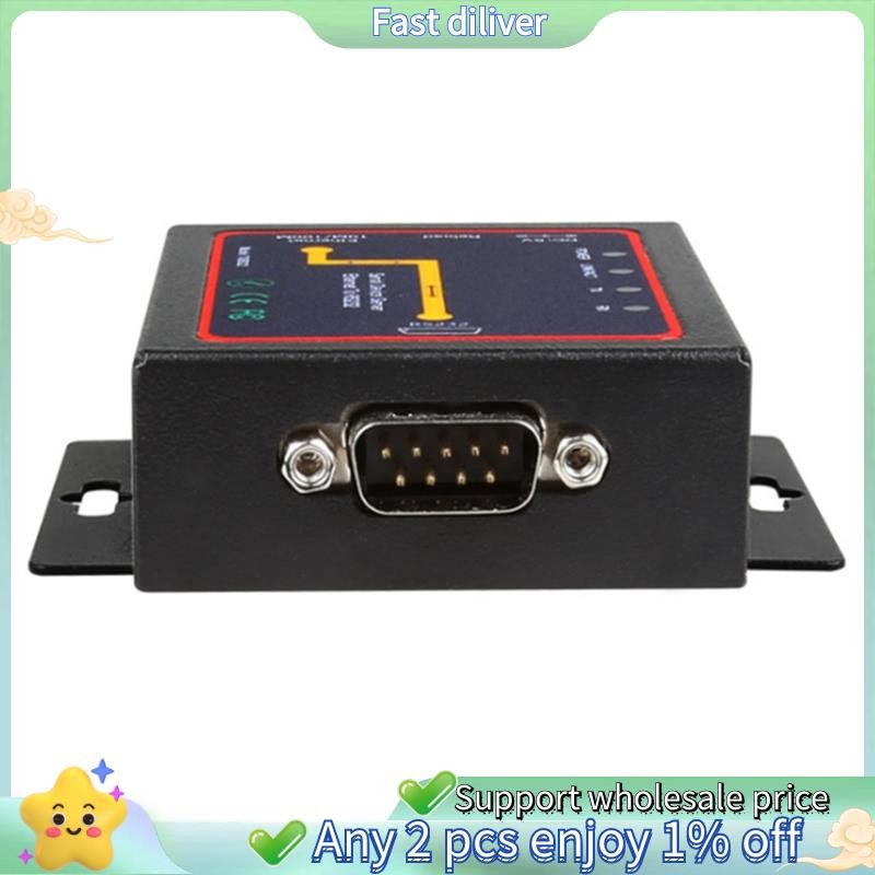 อุตสาหกรรม Modbus Serial RS232 RS485 RS422 ถึง Ethernet Converter อุปกรณ์ Server /RTU/UDP RJ45 ถึง R