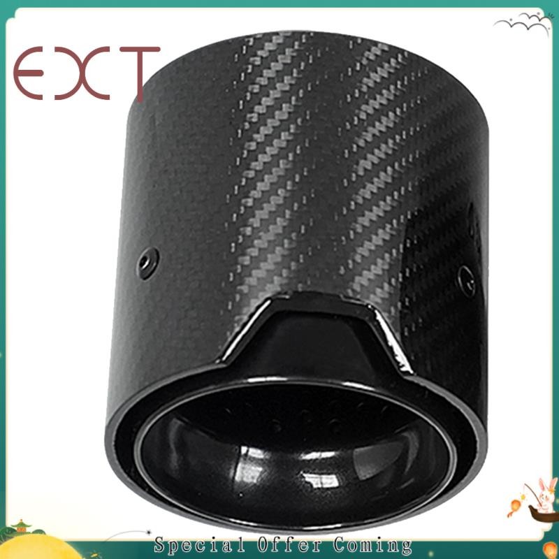 hzhaiyaa2.th1PCS Tailpipe หัวฉีดสําหรับ M2 M3 M135I M235I M140I M240I สีดําเคลือบเงาใน 70 มม.