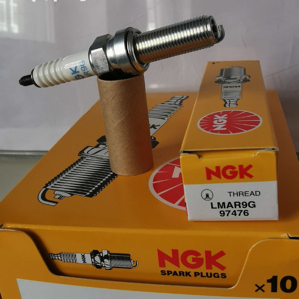 หัวเทียน NGK LMAR9G/97476 ของแท้เหมาะสําหรับ Kawasaki Ninja 400/Z400/EX400