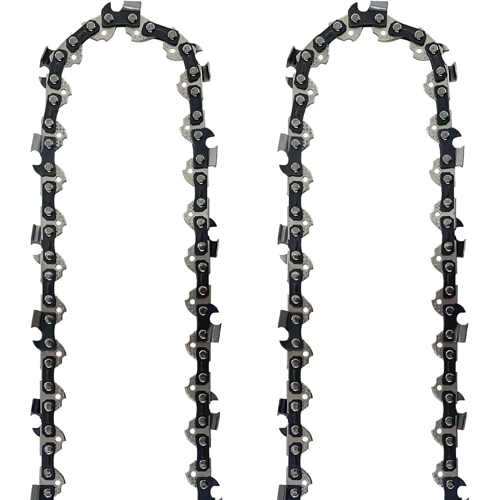 2PC 10 นิ้ว Pole Saw Chain สําหรับ Freight Harbor Atlas 59209 80V, 10 "โซ่เลื่อยยนต์สําหรับ Atlas 59