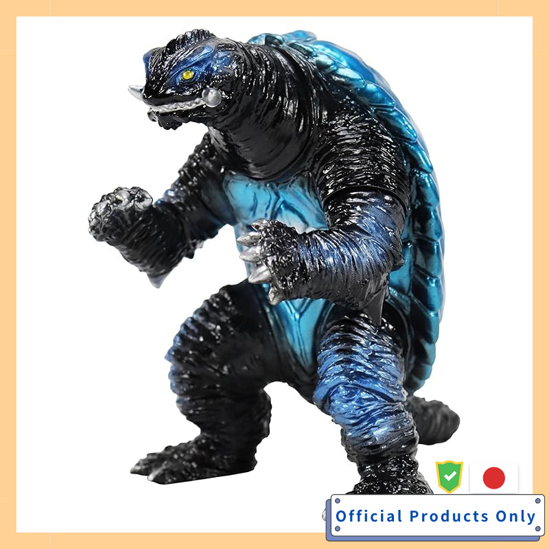Ccp Middle Series Gamera No.4 Gamera 1996 Retro Black Version PVC Painted Complete Sofubi Figure