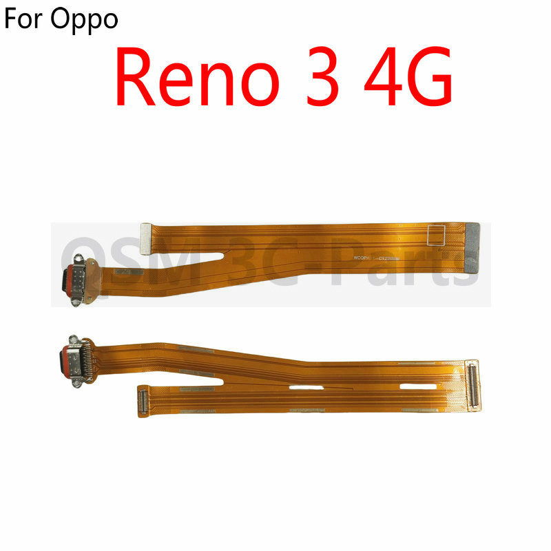 พอร์ตชาร์จ Flex Cable Replacement สําหรับ Oppo Reno 3 4G 5G