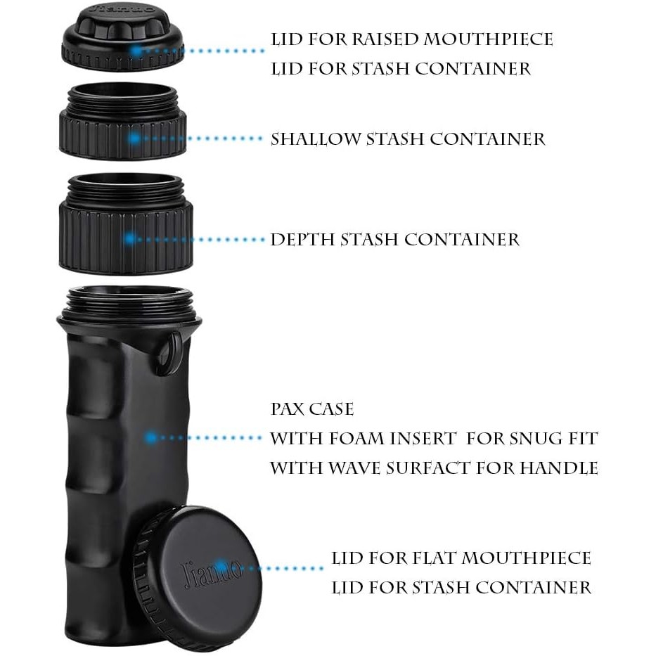 Px เคสป้องกัน, ภาชนะกันกลิ่น, เหมาะกับ Px2Px3, ภาชนะ Stash แบบถอดได้ LXI0