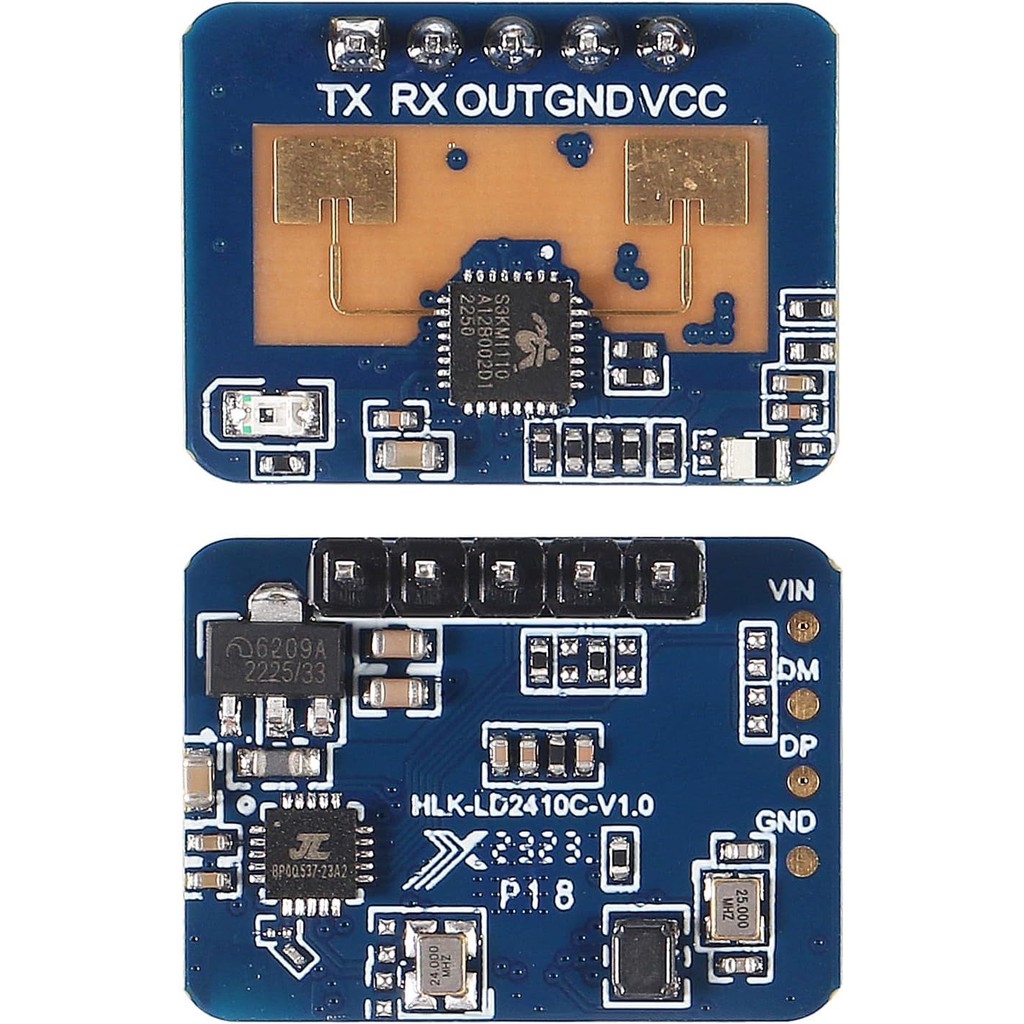2PCS LD2410C เซนเซอร์โมดูลมนุษย์ Presence Radar Sensor โมดูล LD2410 มิลลิเมตร Wave Radar Sensor โมดู