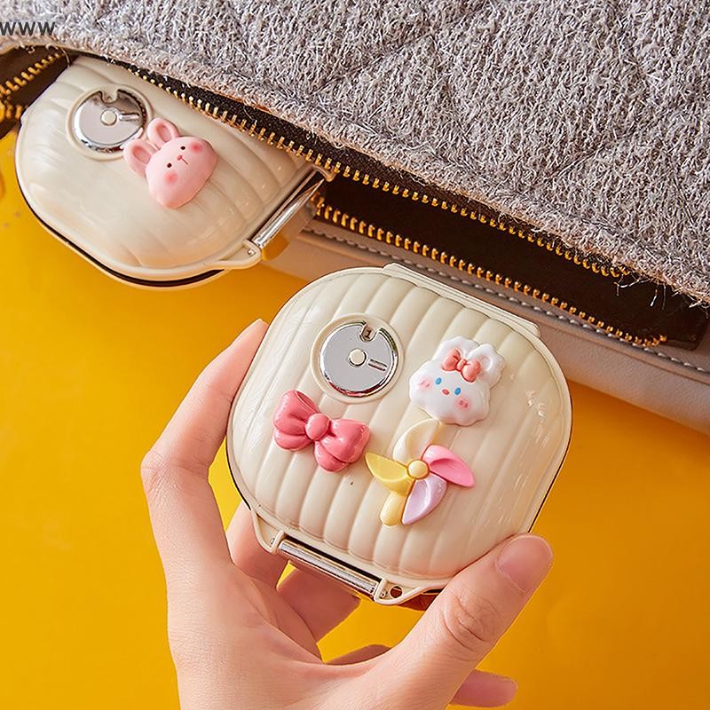 กล่องยาแบบพกพาสำหรับ7วันกล่องเก็บยาการ์ตูนน่ารัก UUU