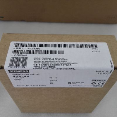 Siemens SM331 โมดูล PLC ปริมาณจําลอง 6ES7331-7KF02-1KF02-7NF00-7NF10-0AB0