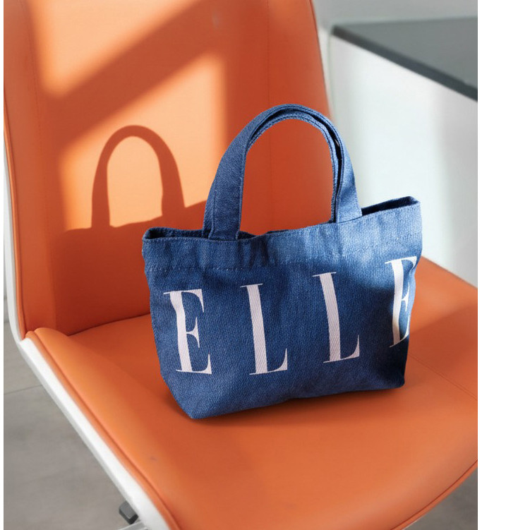 ELLE MINI JEANS CROSSBODY BAG กระเป๋าสะพาย ผ้า COTTON 100% มี 2 สี WEG5510W25