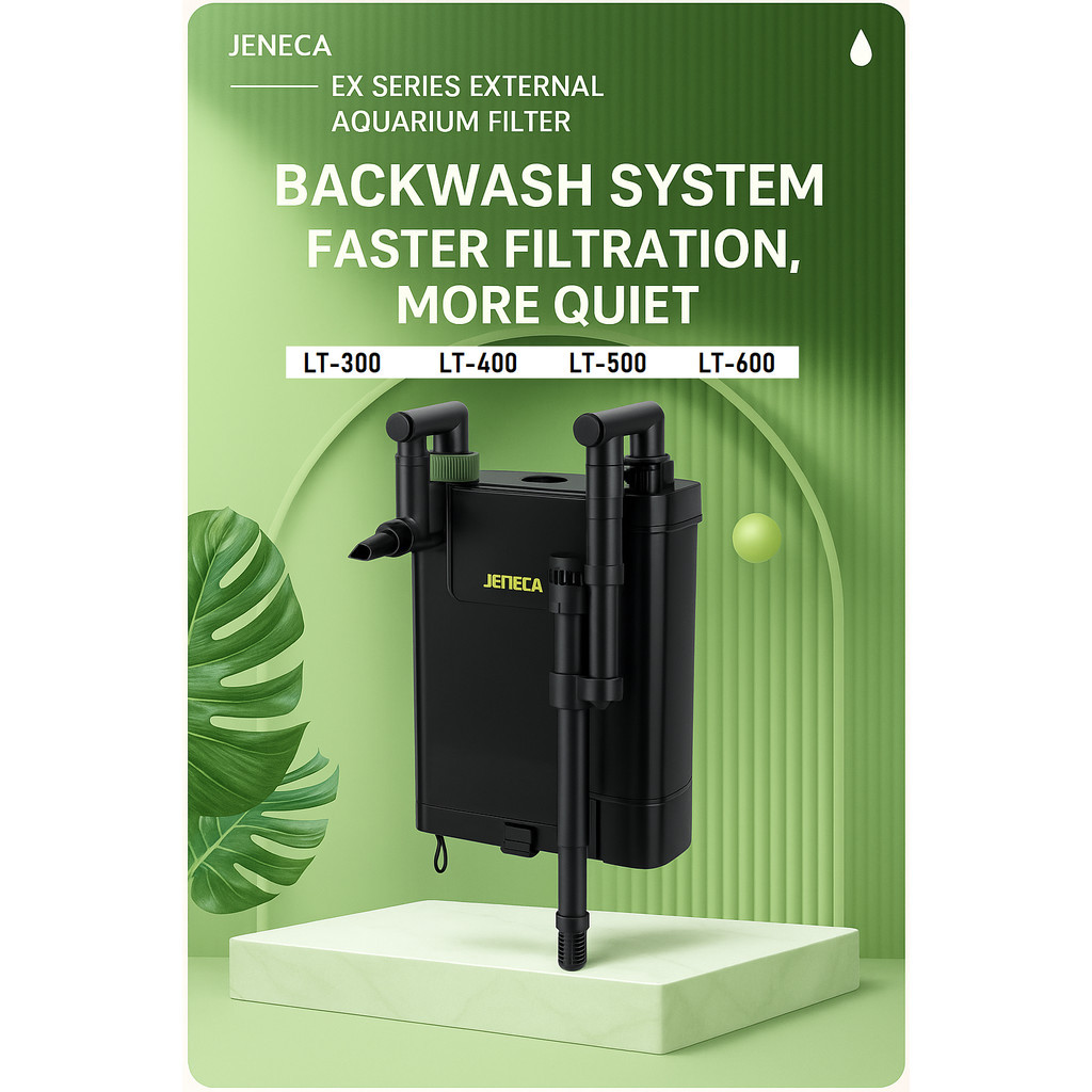 JENECA HANGING AQUARIUM FILTER HOB LT-300 LT-400 LT-500 LT-600 กรอง akuarium pam penapis พิพิธภัณฑ์ส