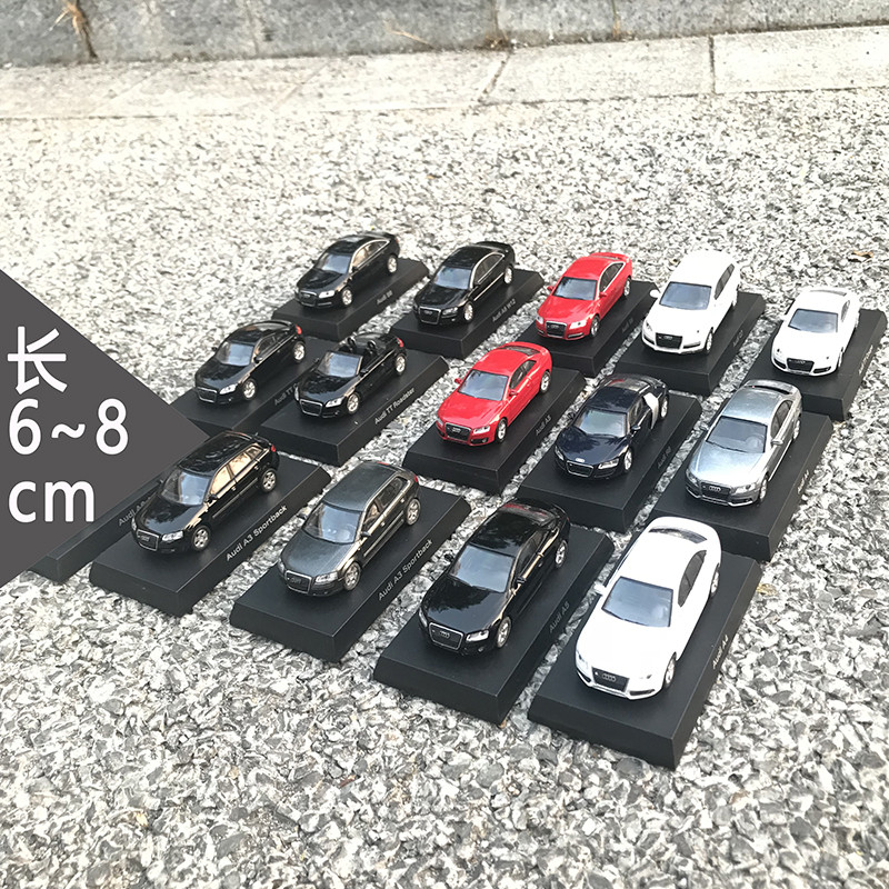 1: 64 KYOSHO KYOSHO Audi จําลองรถรุ่น A3 A4 A5 A8 R8 S6 A6 TT