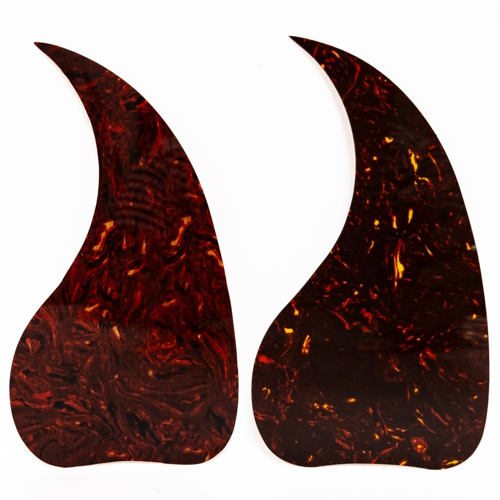 Gibson J45 Acoustic Guitar Pickguard Scratch Plate Dark Brown Tortoise Shell Self-Adhesive Guitar Ac