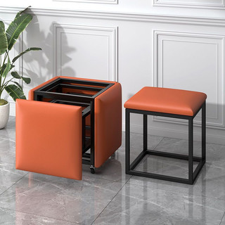 Living Room Small Stool Durable Multifunctional Magic Cube Stool Combination Storage Stool