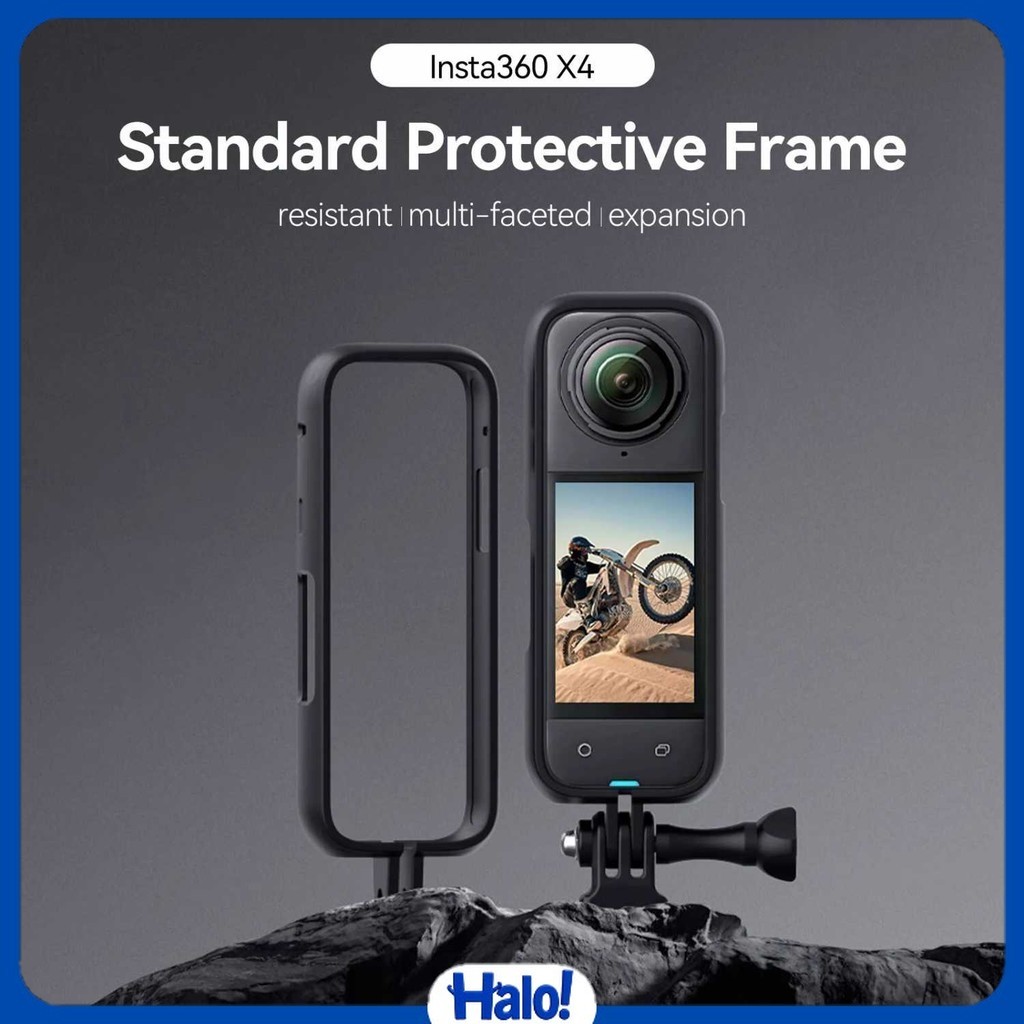 TELESIN Insta360 X4 Plastic Frame Action Camera Protective Case - S6-CRF-01-TIS