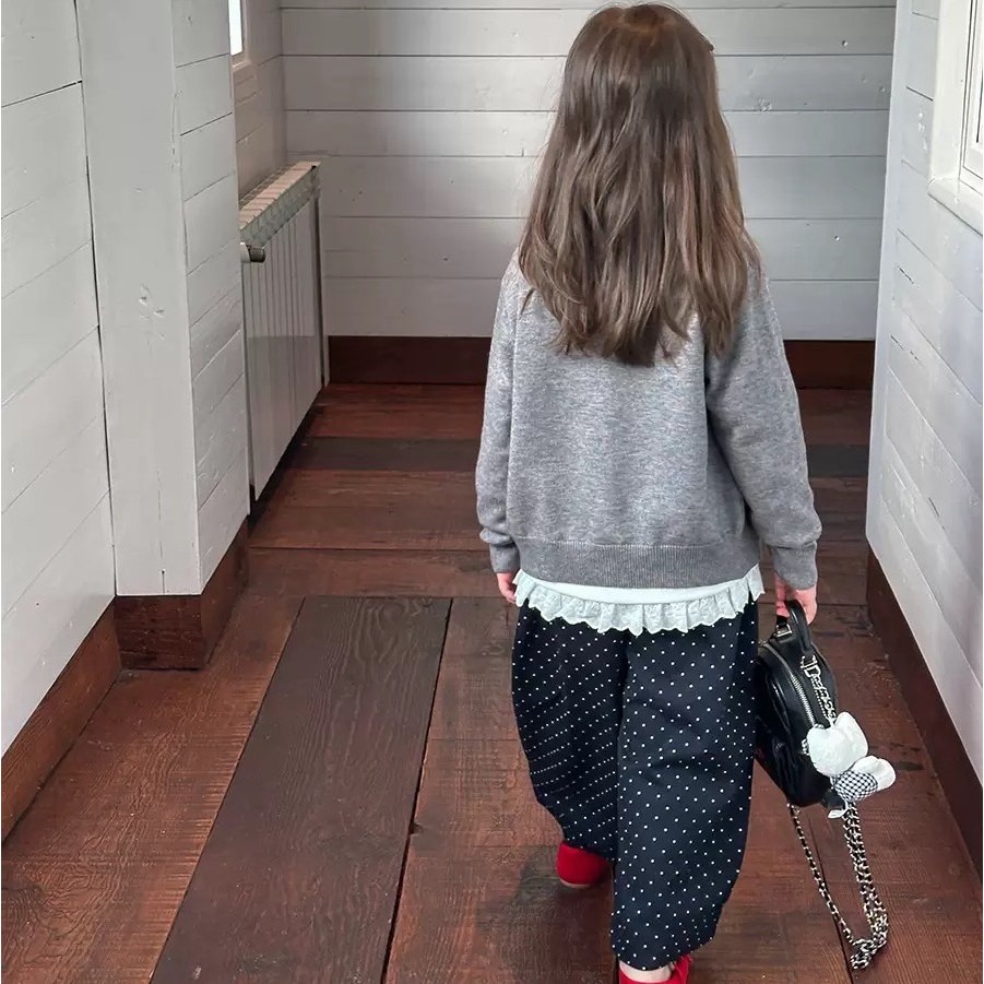 PRETTY BABY เสื้อคลุมเด็ก เสื้อคาร์ดิแกน เสื้อกันหนาวเด็ก งานปักน้องหมา(1775) - รูปที่ 2