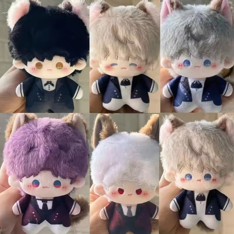 10 ซม.Sylus Love และ Deepspace Zayne Rafayel Xavier Zayne คอสเพลย์ Zayne การ์ตูน 10 ซม.จี้พวงกุญแจขอ