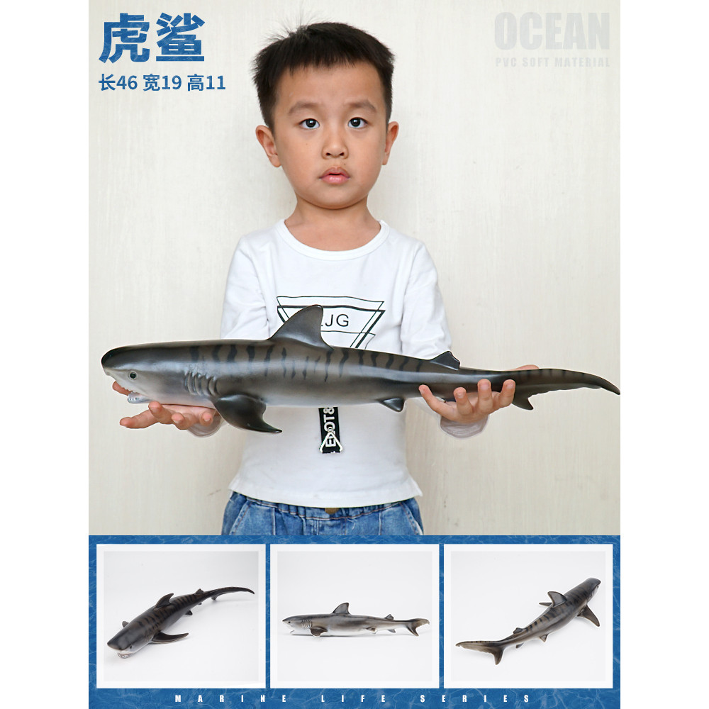 Killer Whale Reverse Halberd Whale Big Whale Whale Shark Killer Shark จําลองของเล่นสัตว์ทะเล Super ข