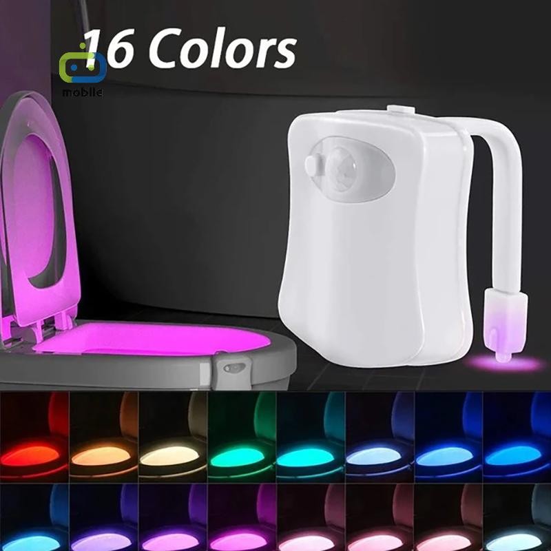 [maygood] 1PCที่นั่งชักโครกสมาร์ทMotion Sensor Night Light 16/8 สีกันน้ําBacklightสําหรับห้องน้ําโถช