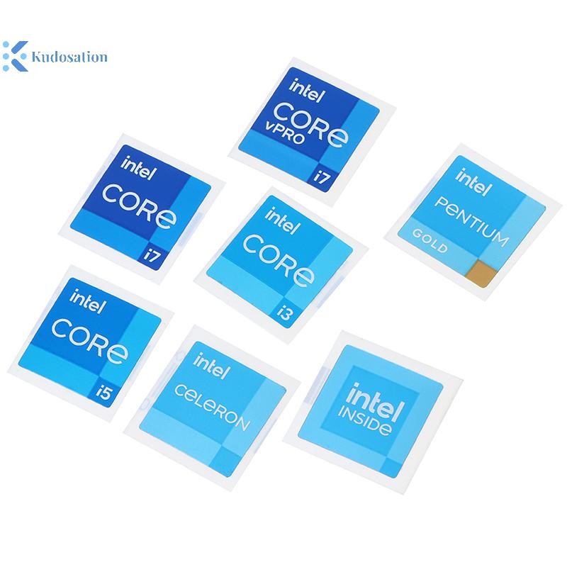 คุโดส 5 ชิ้นใหม่ 11 รุ่น i3 i5 i7 VPRO INSIDE แล็ปท็อปเดสก์ท็อป CPU DIY สติกเกอร์ Nice