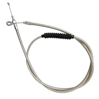 สายคลัตช์สแตนเลสแบบถักรถจักรยานยนต์สําหรับ Harley Sportster …