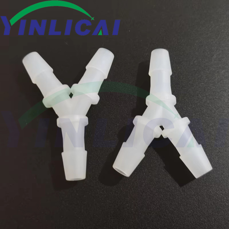 1pcs Y-Tube สําหรับท่อหมึก 4x3 มม.Y-Connector Y รูปหมึกหลอด xp600 Dx11 Dx5 Dx7