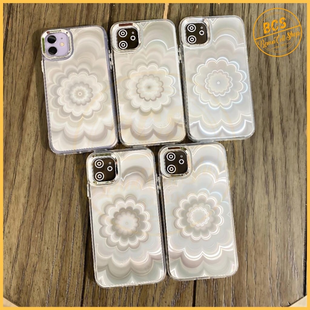 BCS - CASE ILLUSION FLOWER 3D REALME 2 PRO 5 5S 5i 6 6 PRO 7i 8 4G 5G 8 PRO 9i C1 C2 NARZO 20 30A 50