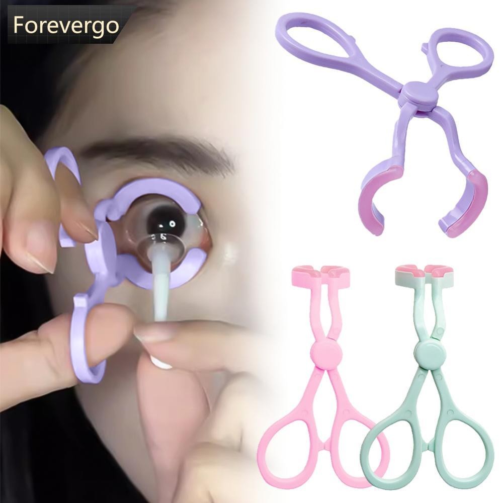 FVG สวมใส่คอนแทคเลนส์ถอดคอนแทคเลนส์ช่วยอุปกรณ์ Enlarging Eye คลิปเครื่องมือ