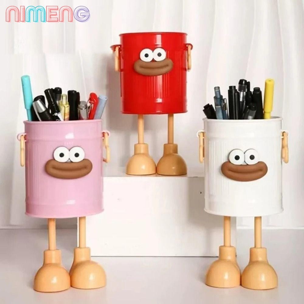 ดินสอ นิเมง ,การ์ตูน ทําเอง ที่ใส่ดินสอ,ความจุขนาดใหญ่รอบบิ๊กปากปากกาคอนเทนเนอร์นักเรียนเครื่องเขียน