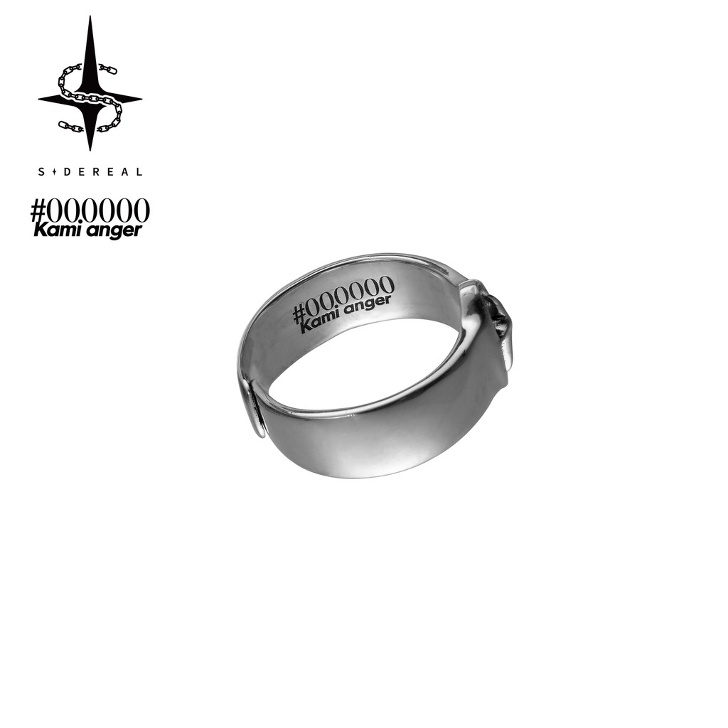 Kamianger x sidereal Co-Branded Open Ring 925 Silver Unisex