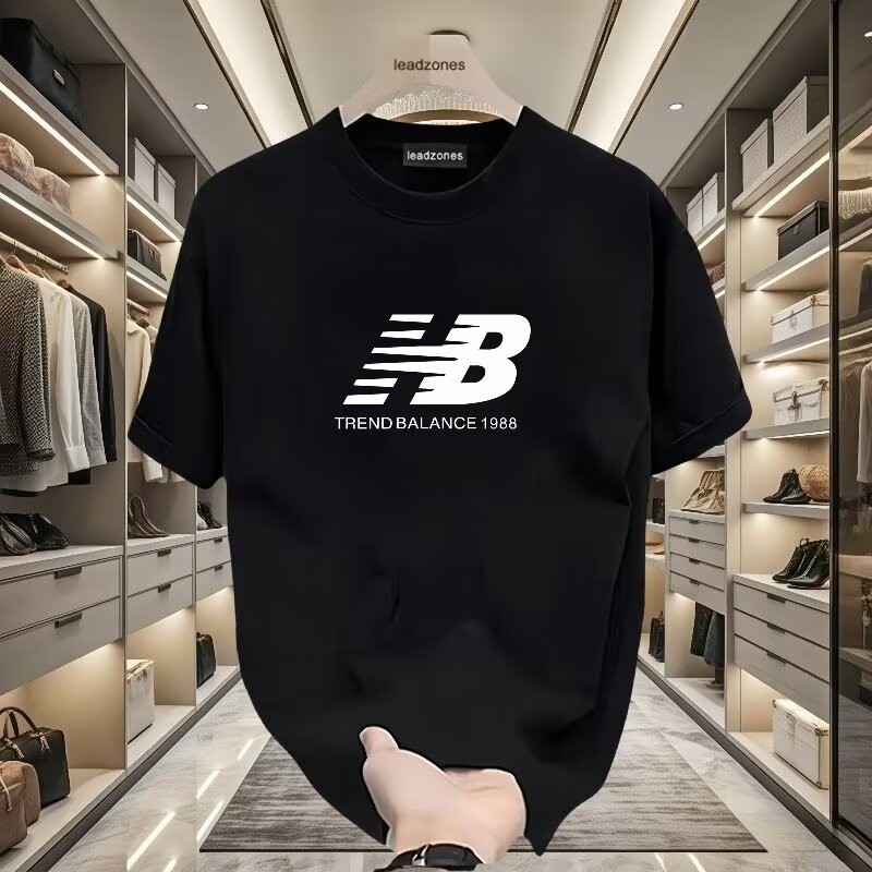 Top NEW อินเทรนด์ 202520252024ปีสไตล์ใหม่ อิน ผู้มีอิทธิพล แขนสั้นหลวมเรียบง่ายเสื้อยืดฤดูร้อนสตรีทส