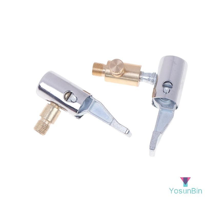 YosunBin] ปั๊มเป่าลมแบบพกพาสําหรับยางรถ Air Chuck คอมเพรสเซอร์ยาง Inflator ยาง Chuck พร้อม Barb Connector สําหรับท่อซ่อมใหม่