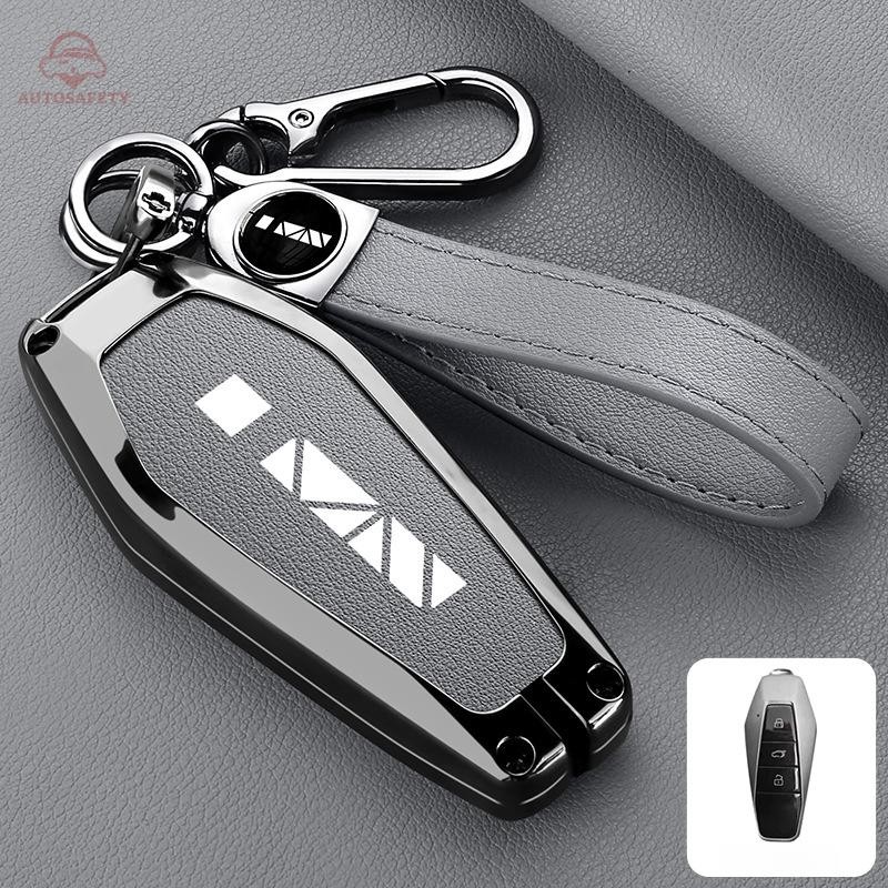 สังกะสีอัลลอยด์พวงกุญแจสําหรับ Chery JAECOO 6 EV Chery ICAR03 J6 iCAR03t, Key Key Fob ฝาครอบ Protect