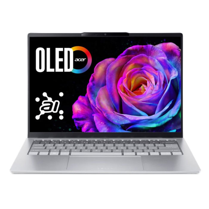 Notebook (โน๊ตบุ๊คบางเบา) Acer Swift Go SFG14-74-51C7 14" OLED Ultra 5 225H Ram16GB SSD512GB Win11+O