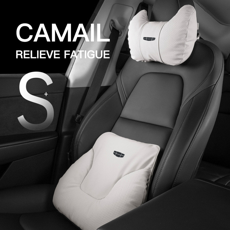 รถ Headrest/Lumbar สนับสนุน Travel Rest รถคอหมอนเบาะเอวสําหรับ Geely Coolray เรขาคณิต Emegrand Monja