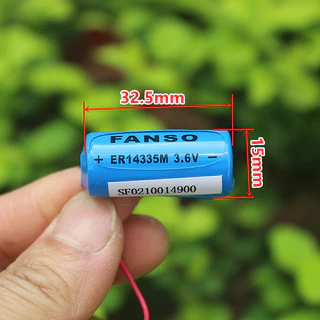 ER14335M แบตเตอรี่ลิเธียม 3.6V พร้อมสายเคเบิลแบตเตอรี่ลิเธียมแบบใช้แล้วทิ้งเครื่องถอดชิ้นส่วนที่ไม่ได้ใช้
