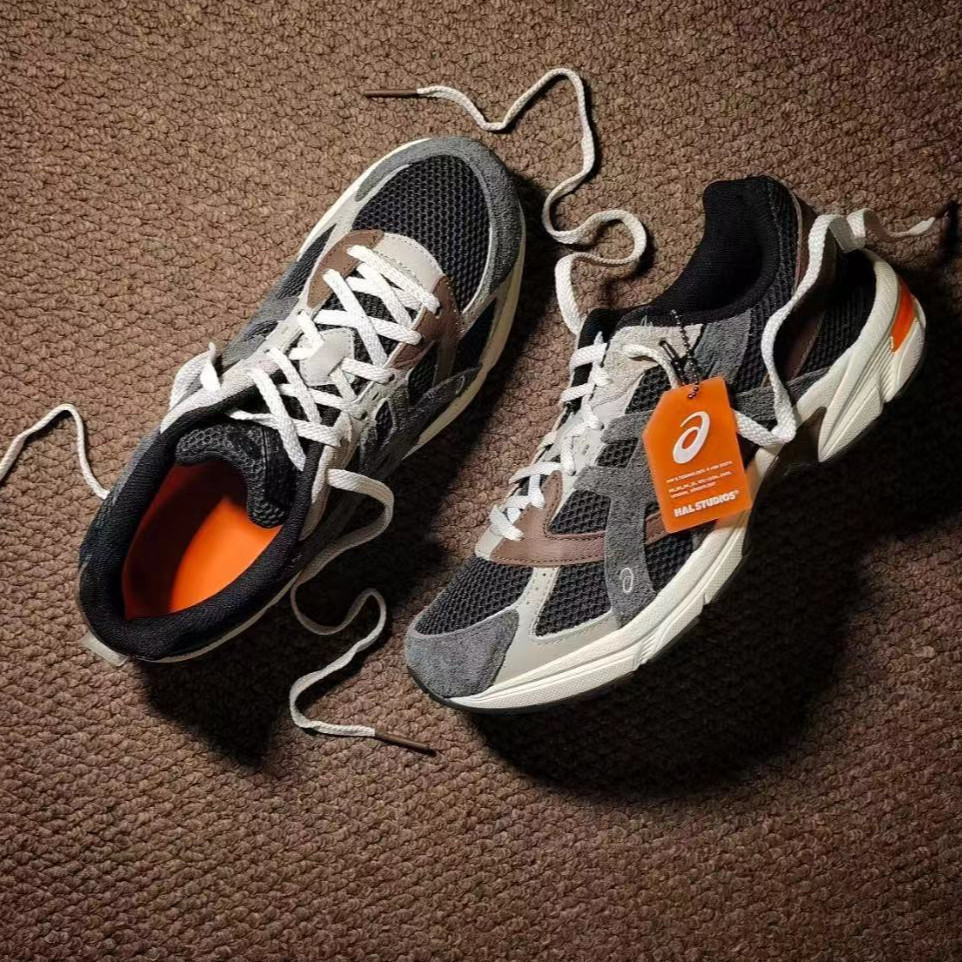 Hal STUDIOS x Gel-1130 รองเท้าลําลอง Low-Top พร้อมตาข่ายระบายอากาศและสไตล์กันลื่นสําหรับทั้งชายและหญ