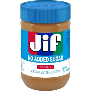 จิฟ เนยถั่ว ชนิดละเอียดสูตรไม่เติมน้ำตาล Jif Creamy Peanut B…