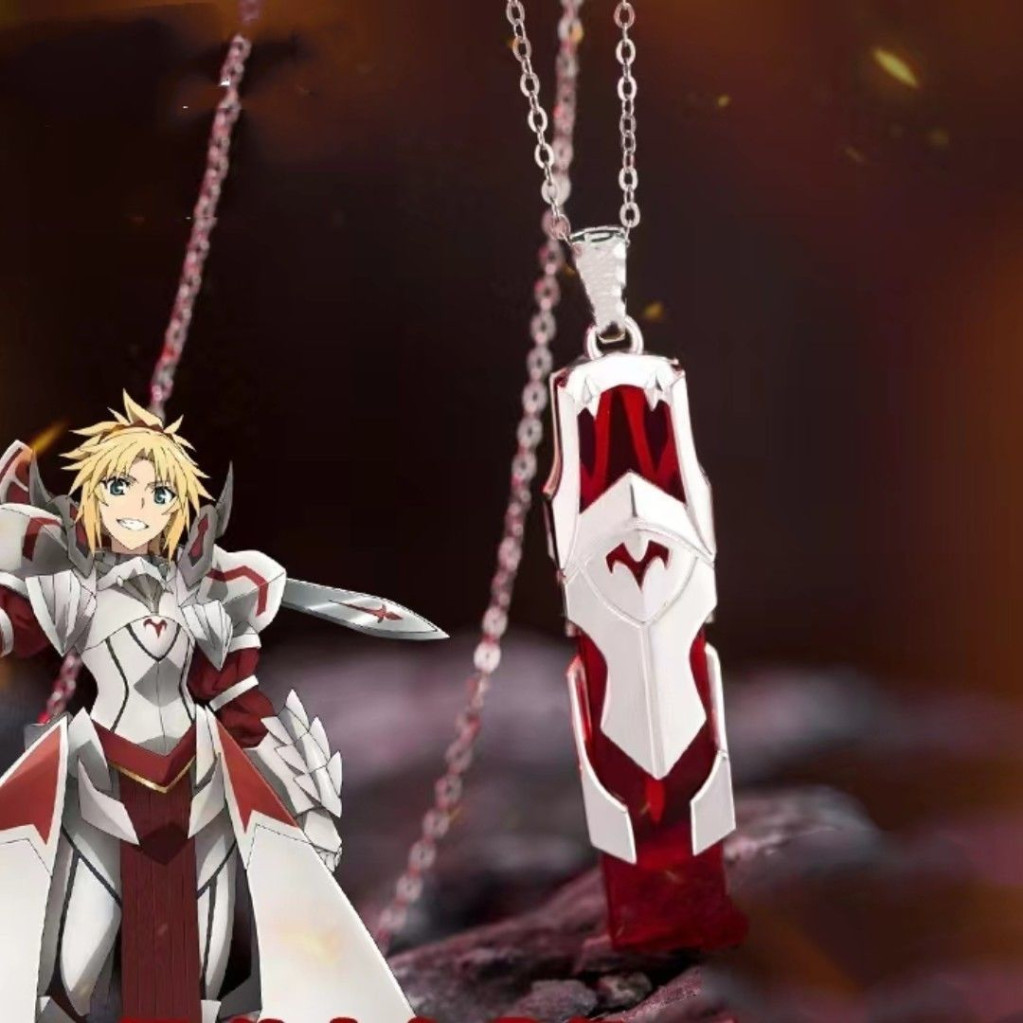 InsFate สร้อยคอ 2D Animation Merchanting saber Mordred จี้ fgo เครื่องประดับของขวัญ