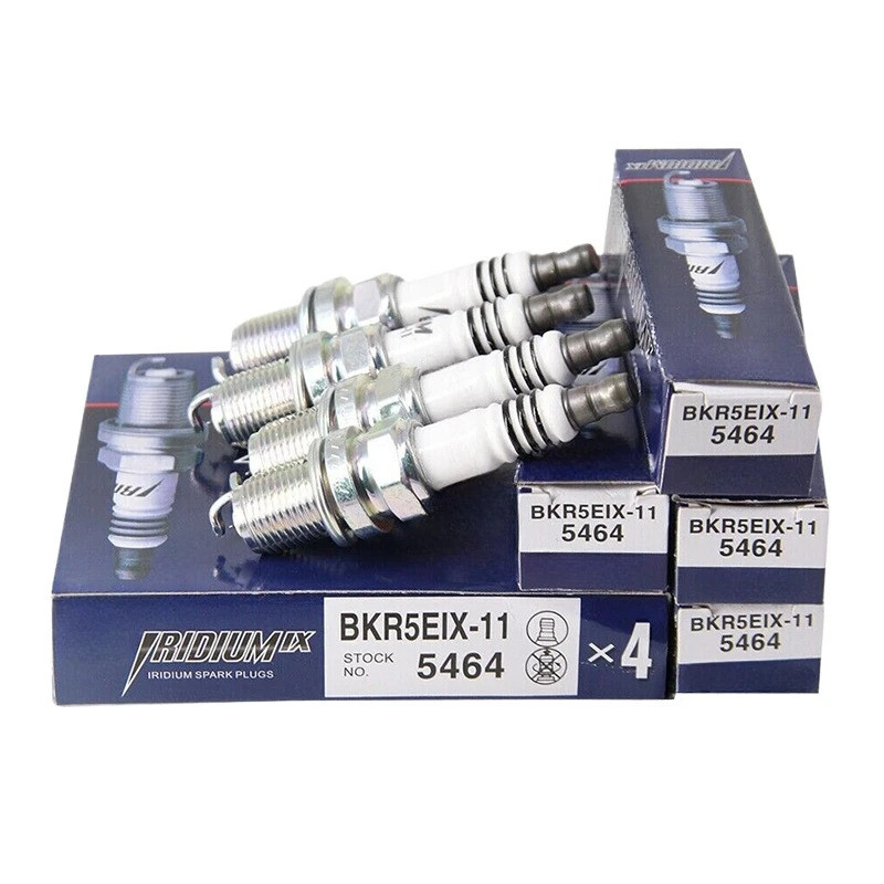 4pcs BKR5EIX11 5464 Iridium Spark Plug สําหรับ Toyota Honda Hyundai Kia Mazda Suzuki Lexus Subaru BK