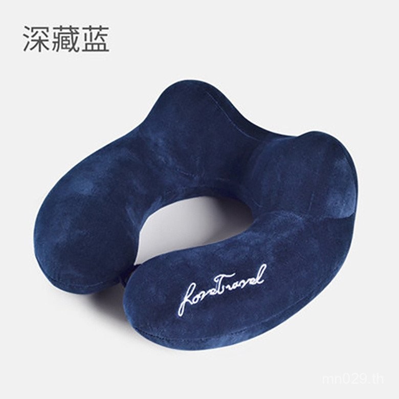 คอป้องกันคอผ้าฝ้าย PP หมอนกระดูกสันหลังส่วนคอรถ U-Shaped หมอนคริสตัลหมอน U-Shaped E18 เครื่องบินขายส