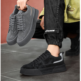 รองเท้าลำลองผู้ชาย พื้นหนา กันลื่น ทนทานต่อการสึกหรอ รองเท้า…