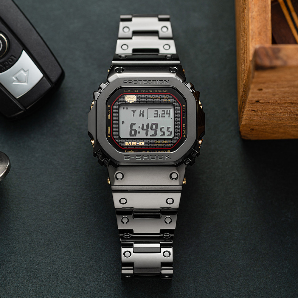 Casio MRG-B5000B-1/D/BA นาฬิกา MRG Square Light Energy วิทยุ Wave gshock รุ่นครบรอบ 25 ปี