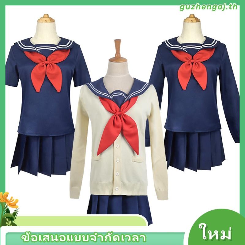 เครื่องแต่งกายคอสเพลย์ การ์ตูนอนิเมะ My Hero Gym Himiko Toga JK c62c49