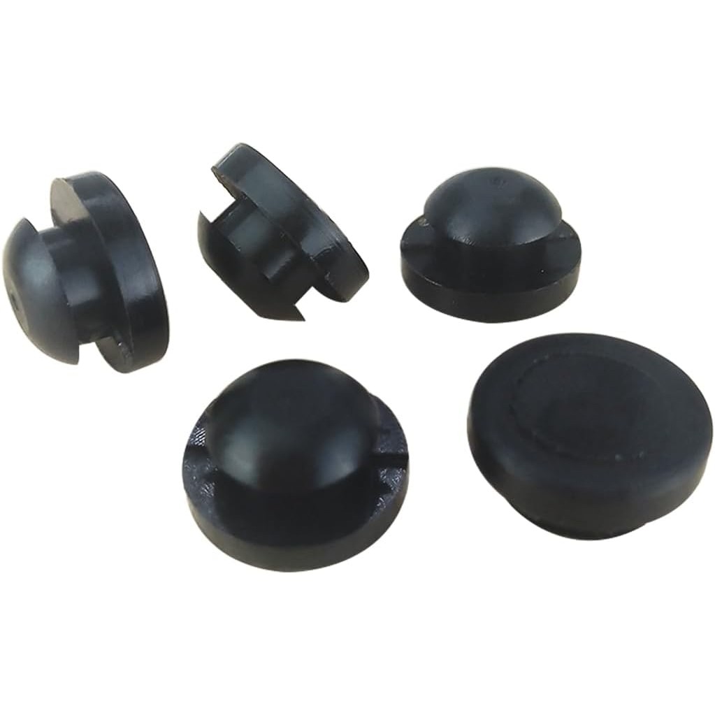 POWERWORKS 5 ชิ้นเบรคเหยียบยาง Stopper สีดําเหมาะสําหรับ Nissan 1996-2018for Infiniti 1997-201946584